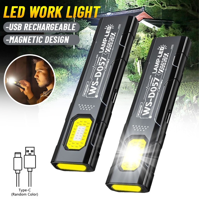 Outdoor Power Lights - ไฟฉายเตือนความปลอดภัยขนาดเล็กทรงพลัง ไฟเตือนแรงสูง พกพาสะดวก ใช้สำหรับงานซ่อมบำรุงภายนอกอาคาร ไฟฉุกเฉิน EDC