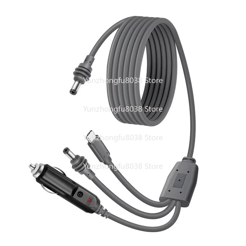 Outdoor Power Inc - สายไฟกันน้ำสำหรับใช้งานกลางแจ้ง หัวต่อ DC ตัวผู้ เป็นหัวต่อ DC5521
