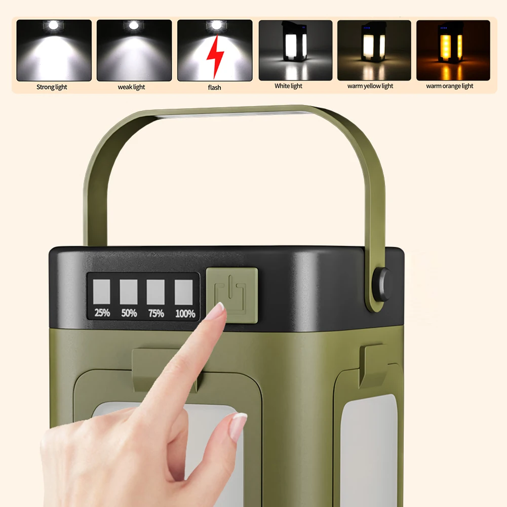 ไฟแคมป์ปิ้งพกพาพลังงานแสงอาทิต - Outdoor Power Lights บทวิจารณ์และราคา