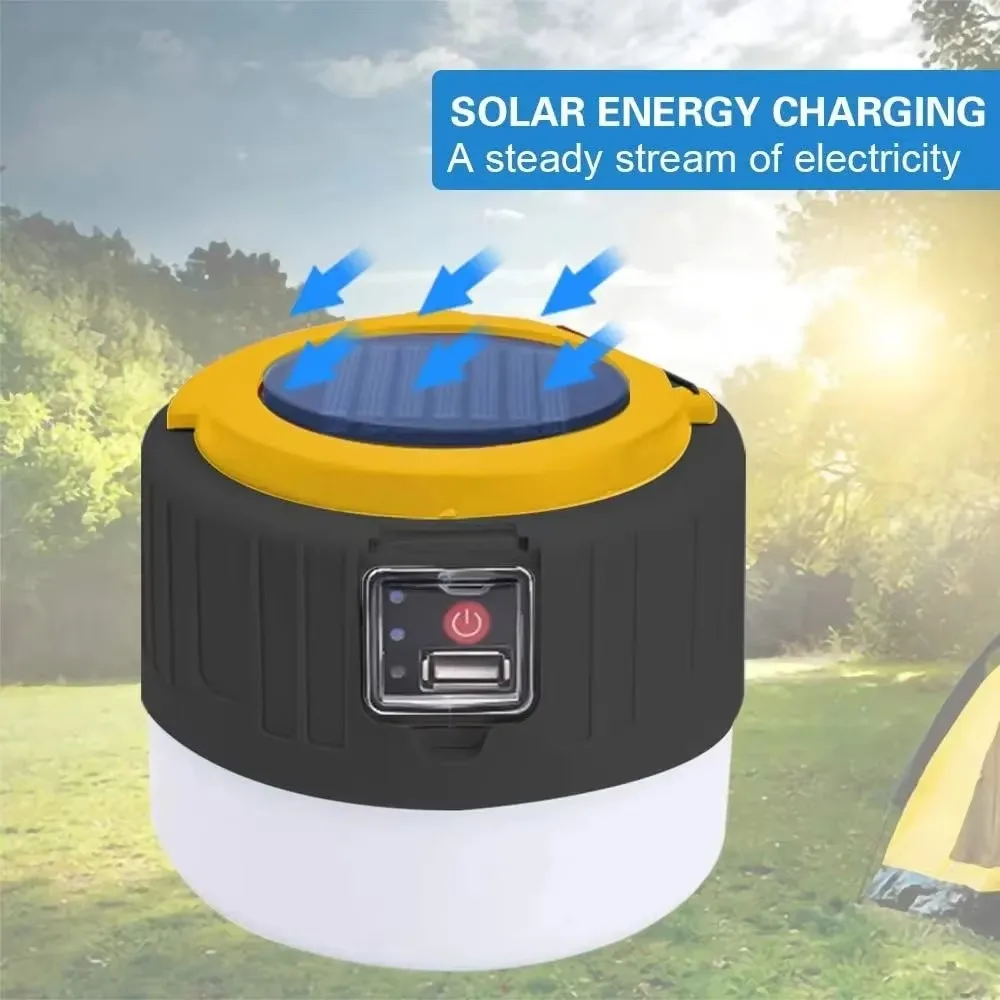 โคมไฟตั้งแคมป์พลังงานแสงอาทิตย - Outdoor Power Lights บทวิจารณ์และราคา