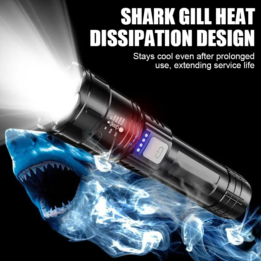 ไฟฉาย LED พลังงานสูง P50 แบบชา - Outdoor Power Lights บทวิจารณ์และราคา