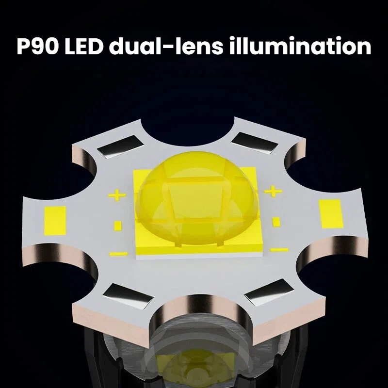 ไฟฉาย LED P90 กำลังสูง TYPE-C  - Outdoor Power Inc บทวิจารณ์และราคา