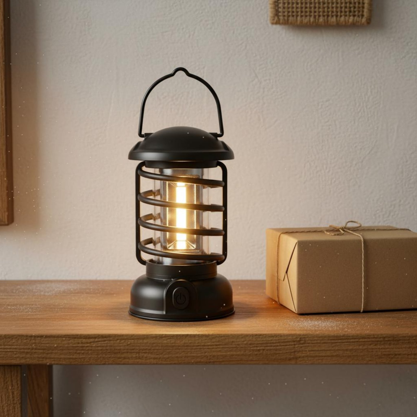โคมไฟตั้งแคมป์สไตล์เรโทร แหล่ง - Outdoor Power Lights บทวิจารณ์และราคา