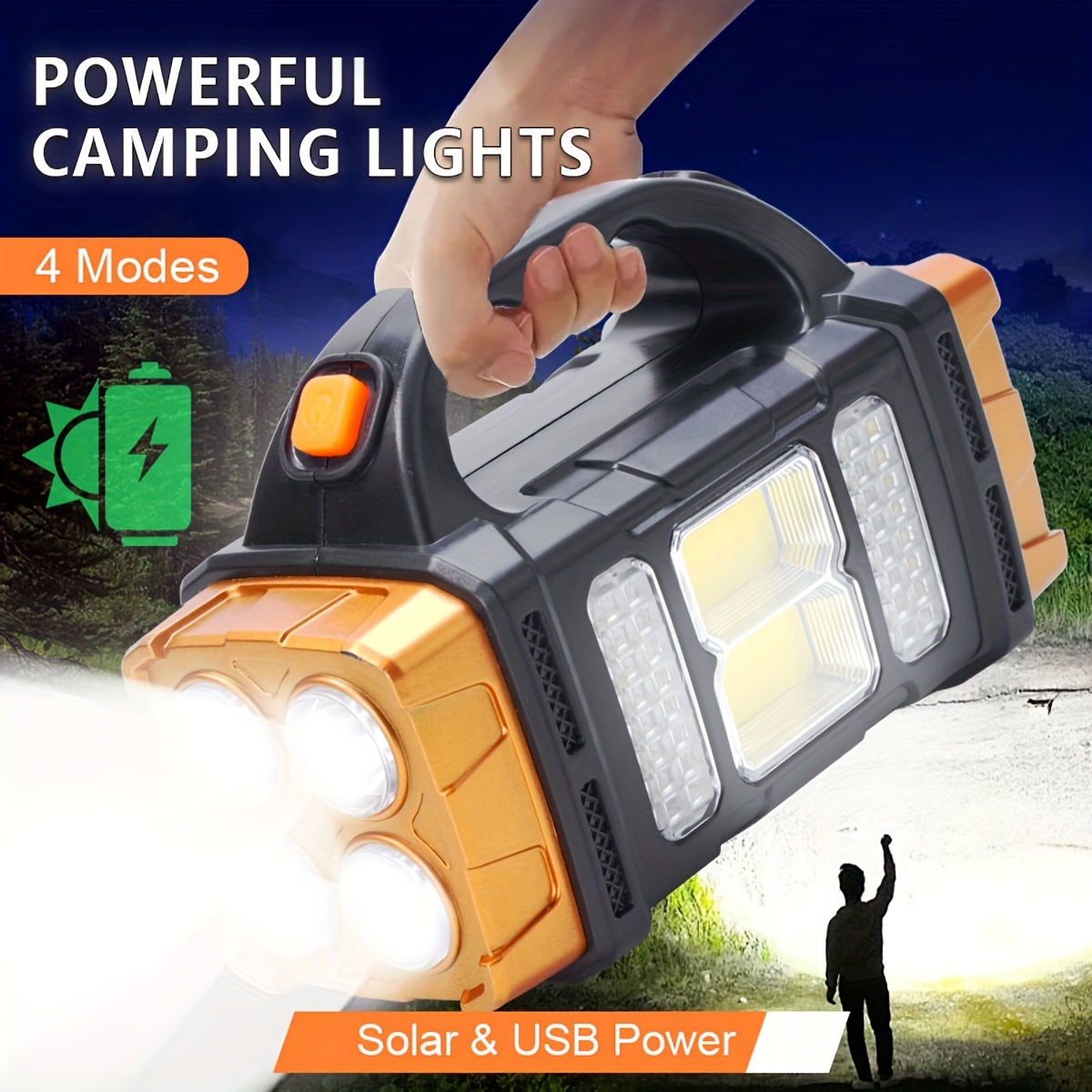 อัพเกรดใหม่ ไฟฉาย LED พลังงานแ - Outdoor Usb Power Supply บทวิจารณ์และราคา