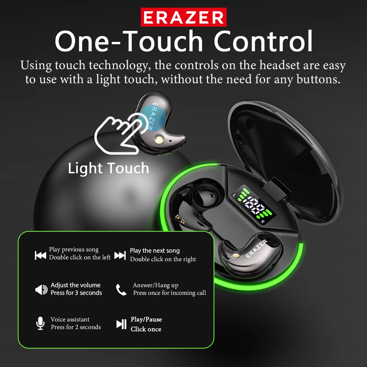 หูฟังบลูทูธแบบอินเอียร์ EARZER - Outdoor Usb Power Supply บทวิจารณ์และราคา