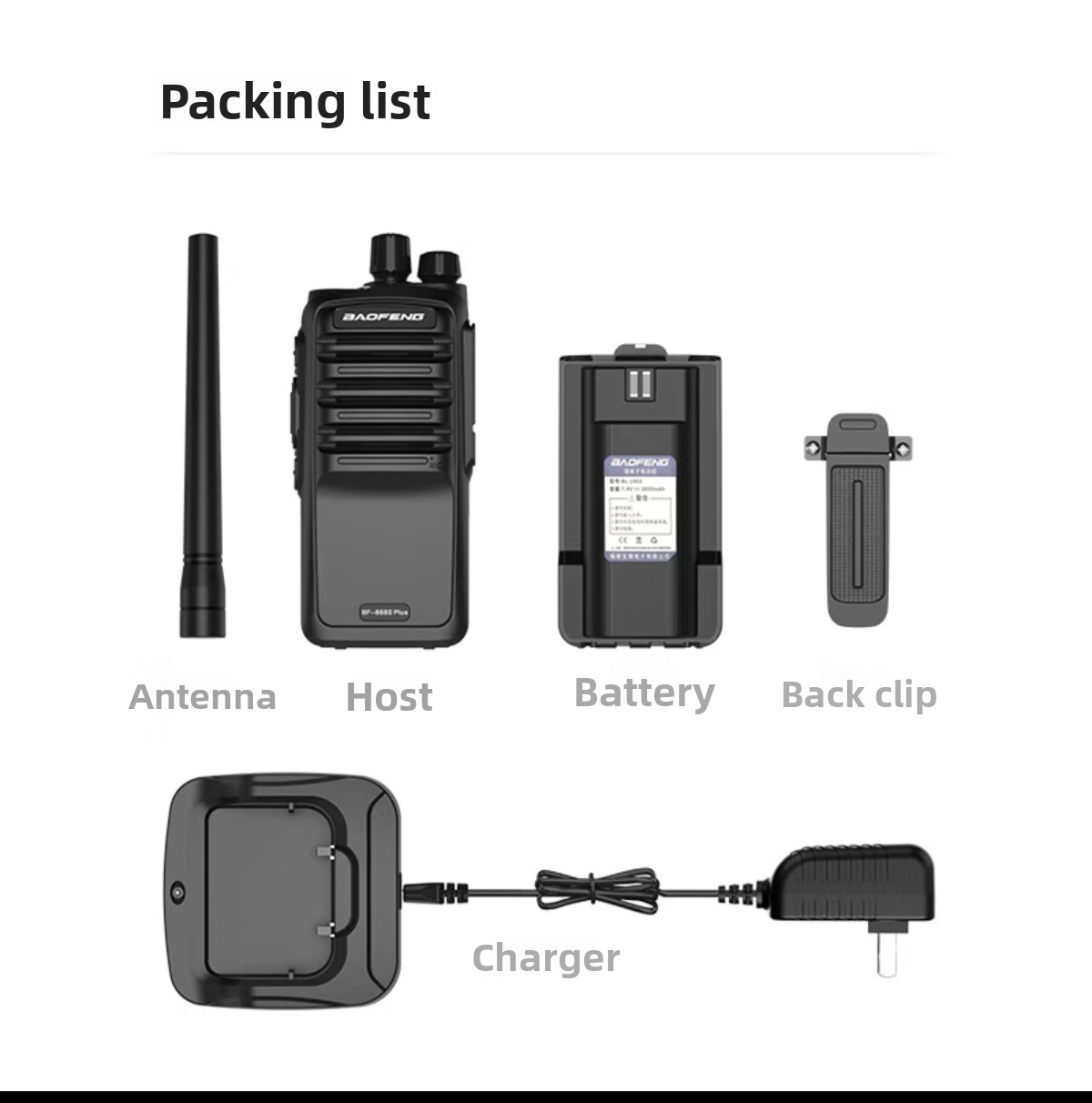 วิทยุสื่อสารแบบมือถือ Baofeng  - Outdoor Power Plus บทวิจารณ์และราคา