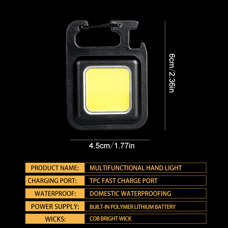 ไฟฉายพวงกุญแจ MINI COB สว่างพิ - Outdoor Power Lights บทวิจารณ์และราคา