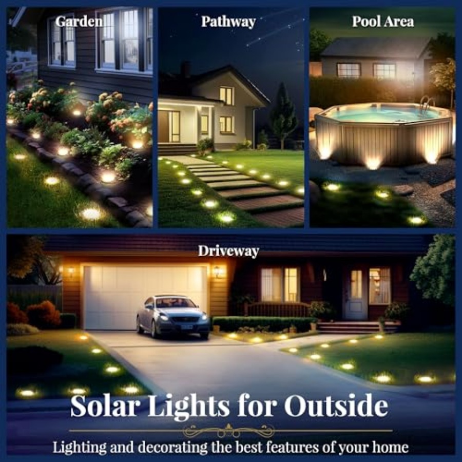 ไฟพื้นพลังงานแสงอาทิตย์ ไฟโซลา - Outdoor Power Lights บทวิจารณ์และราคา