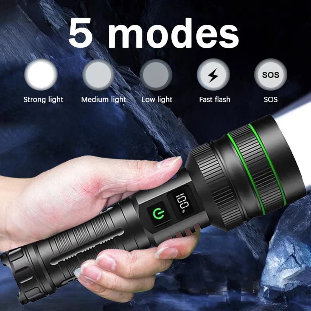 ไฟฉาย LED อันทรงพลัง ซูมได้ ชา - Outdoor Power Inc บทวิจารณ์และราคา